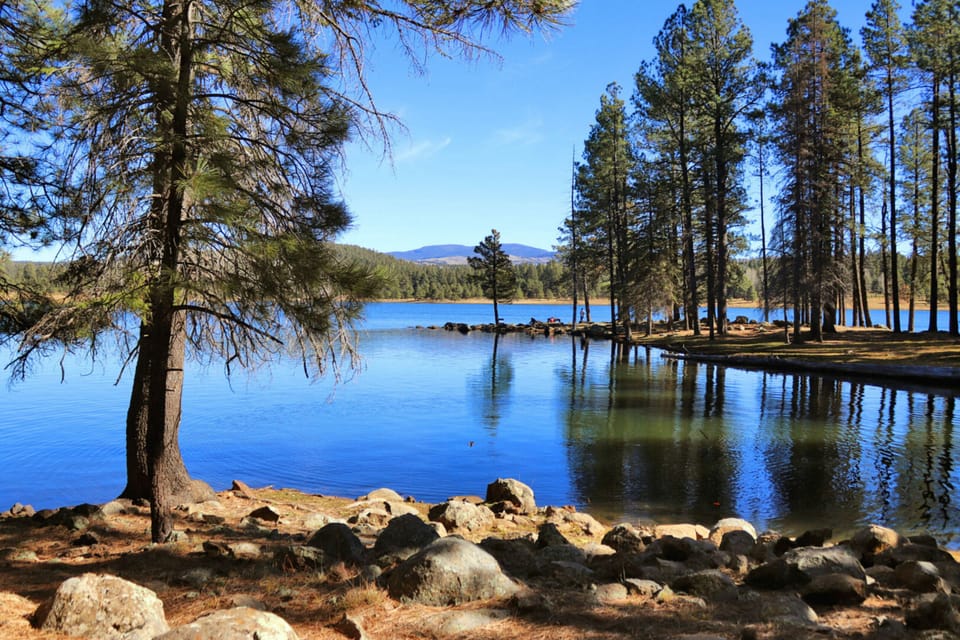 Hawley Lake is a little further drive but is a family favorite. This beautiful photogenic lake is a great place to get away from it all.