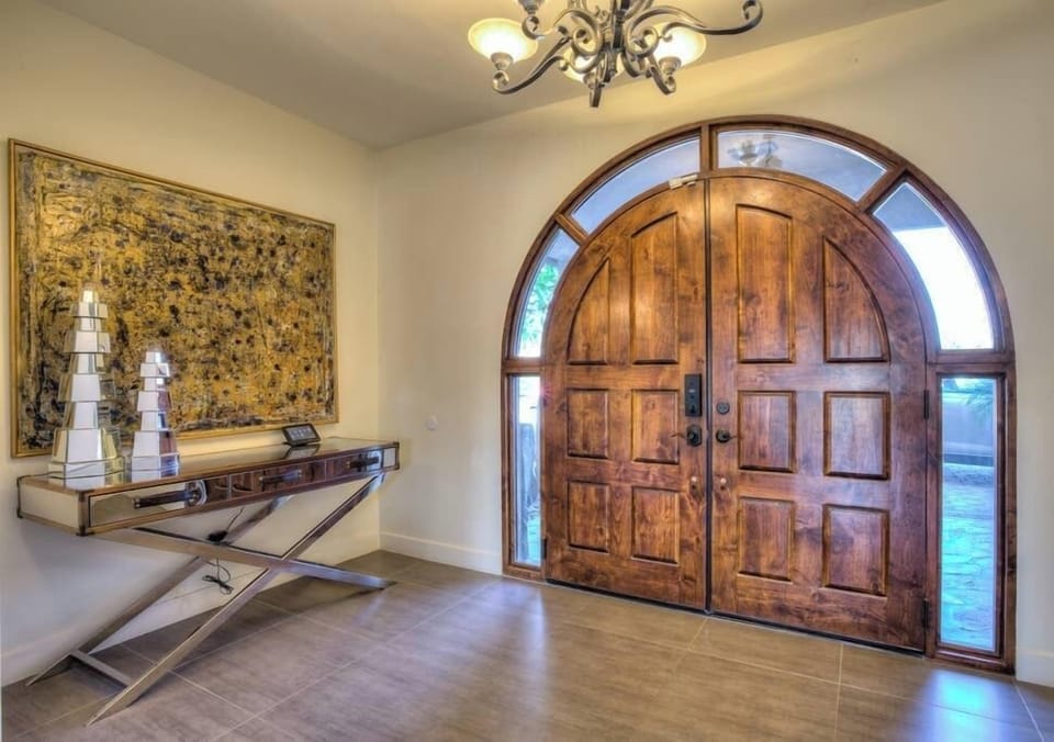 🚪 Welcome to the Coachella Estate, where every moment begins with a grand entrance!