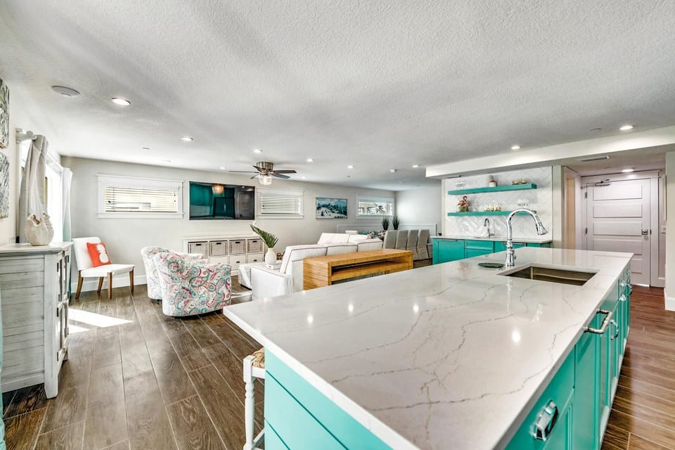 Kitchen and Living Room