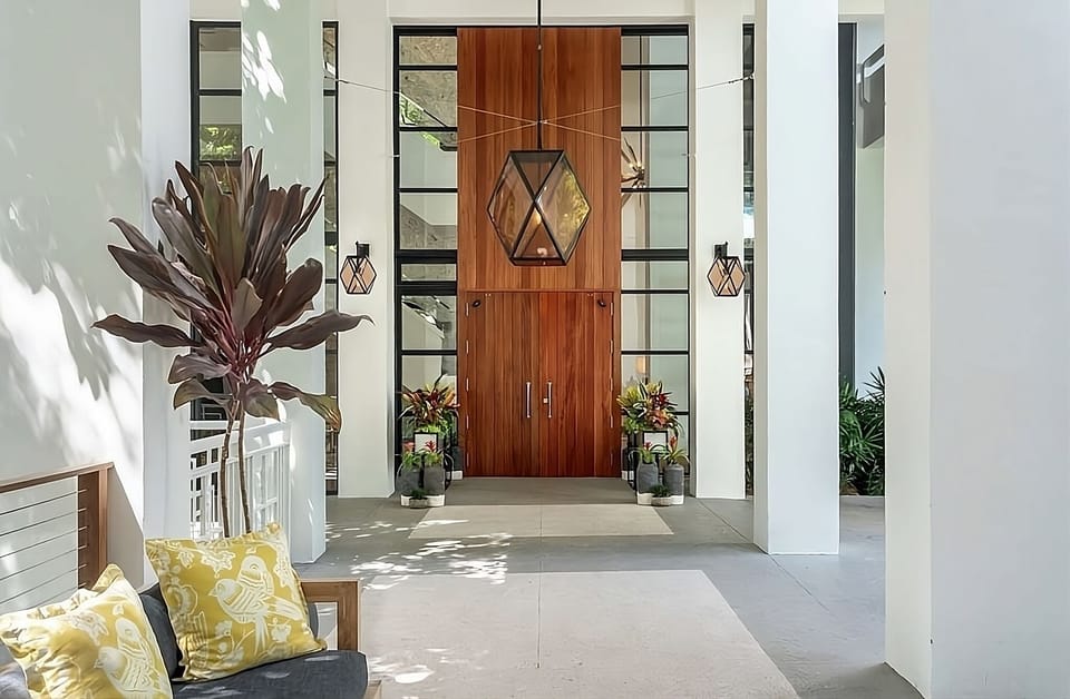 Stylish entrance, first impressions do make a difference, right?