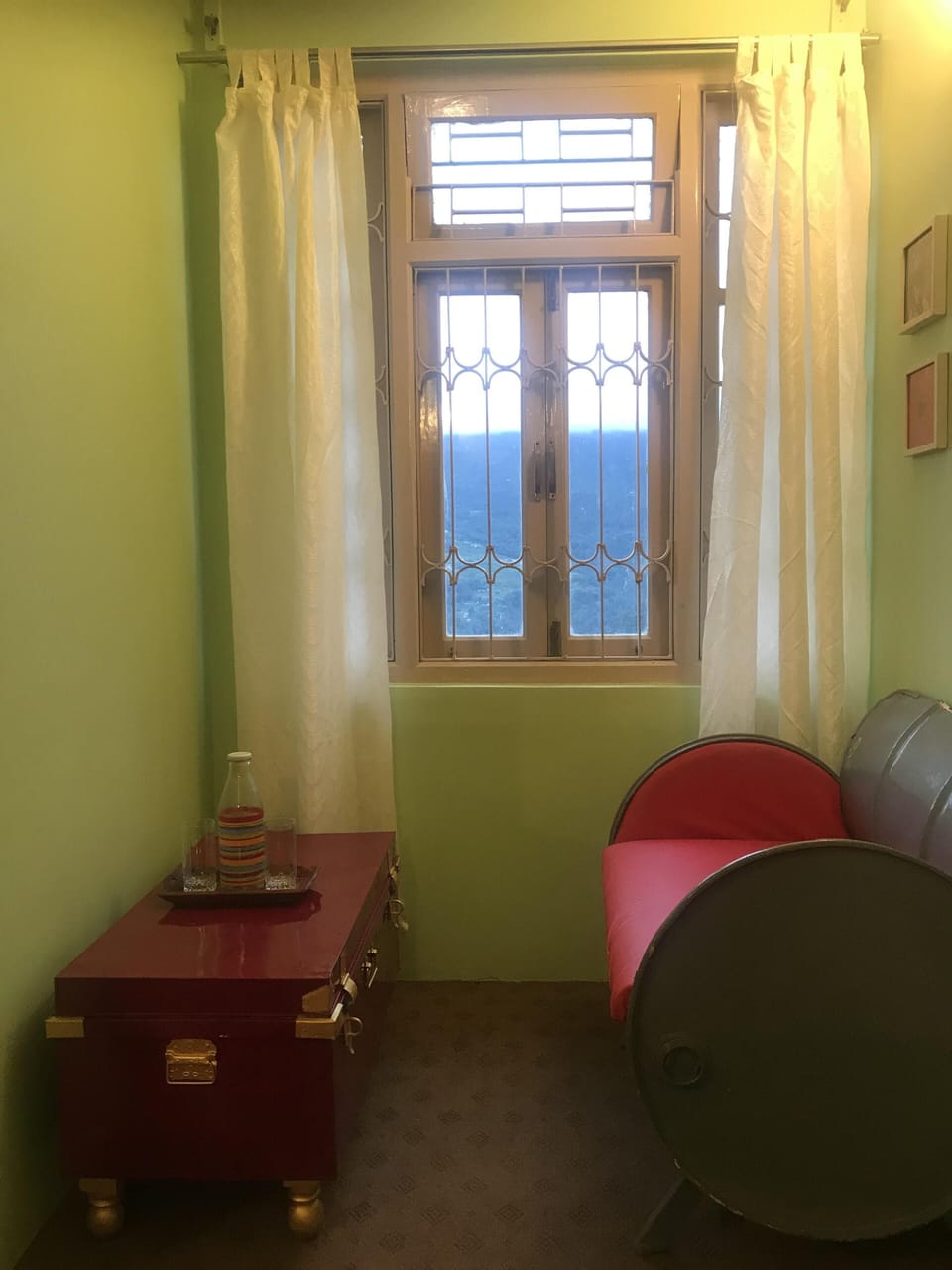 The cosy nook with a great view