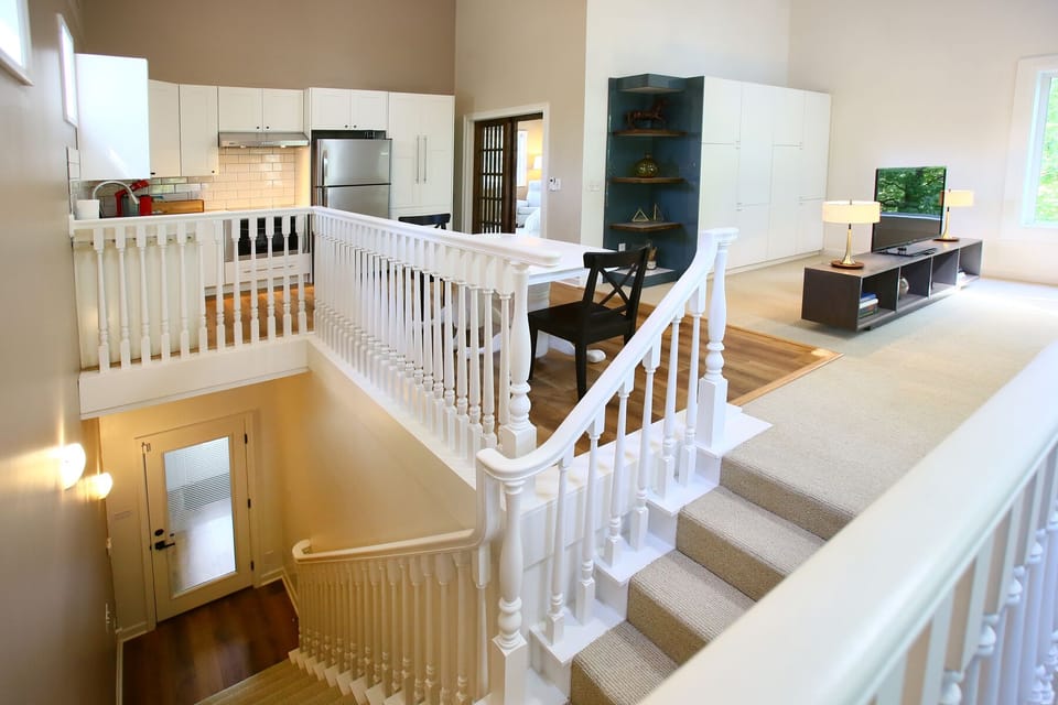 Dedicated entrance to The Loft.