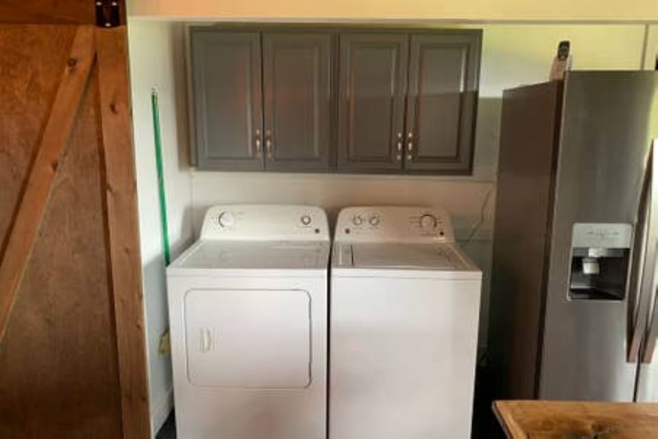 washer and dryer