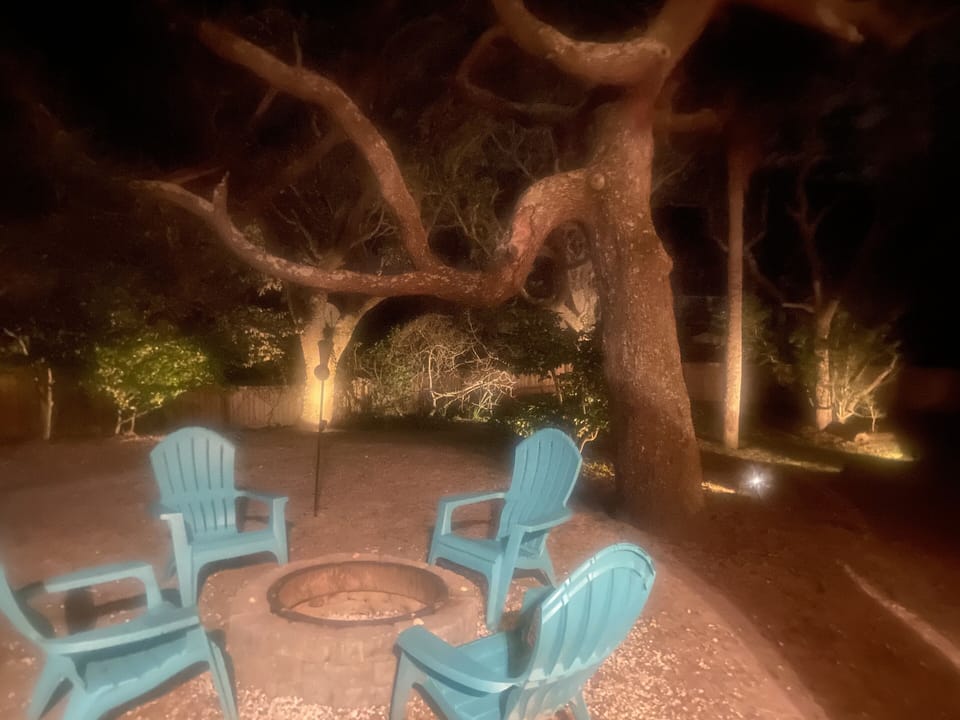 Tell ghost stories around the firepit
