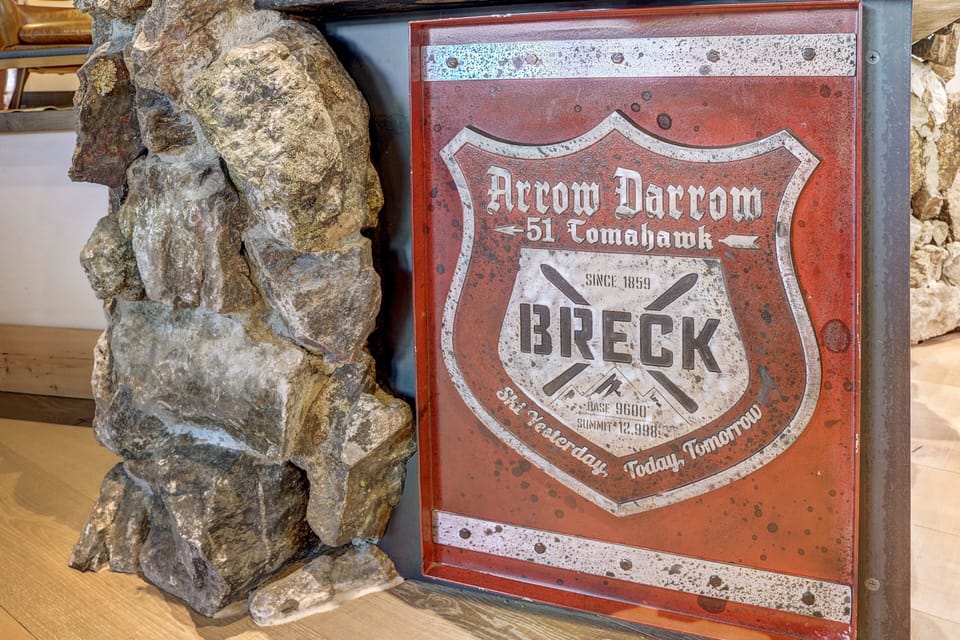 Just one of the unique features of the home - Arrow Darrow Breckenridge Vacation Rental