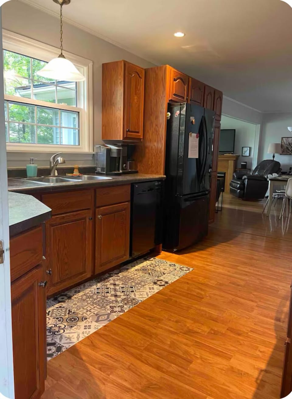 Fully stocked kitchen