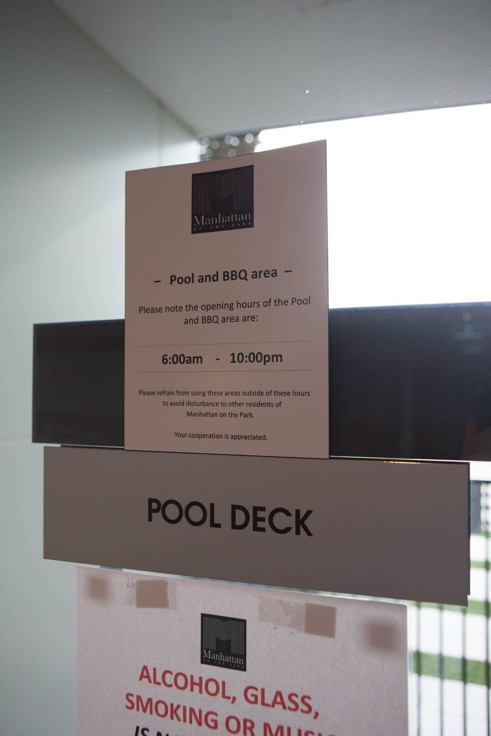Pool & BBQ access