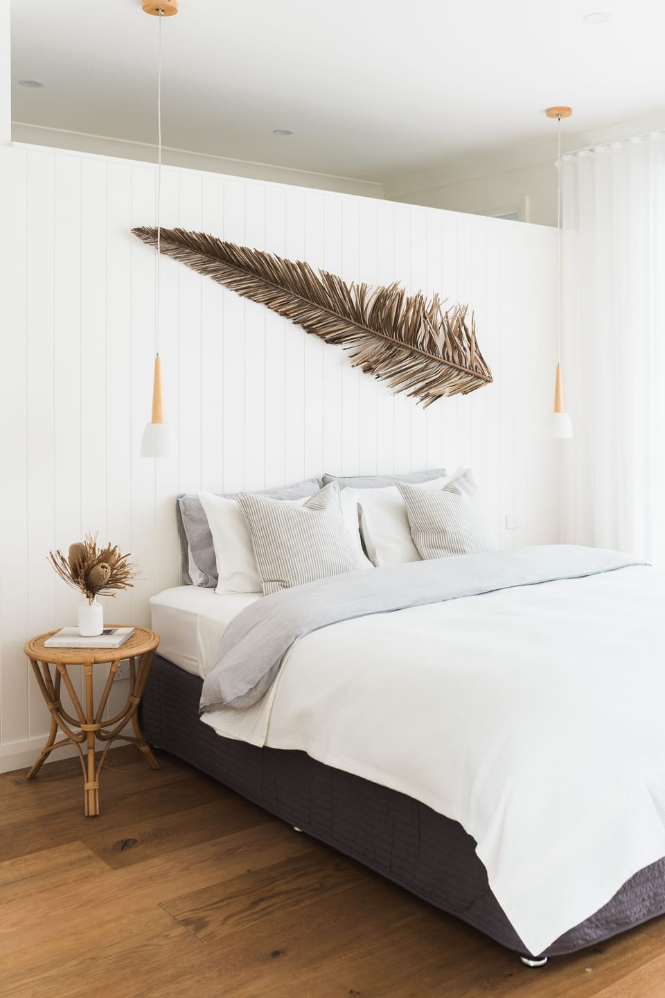 Master bedroom with King bed and ensuite