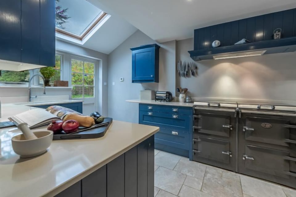 Ground floor: Kitchen is light and bright and well equipped
