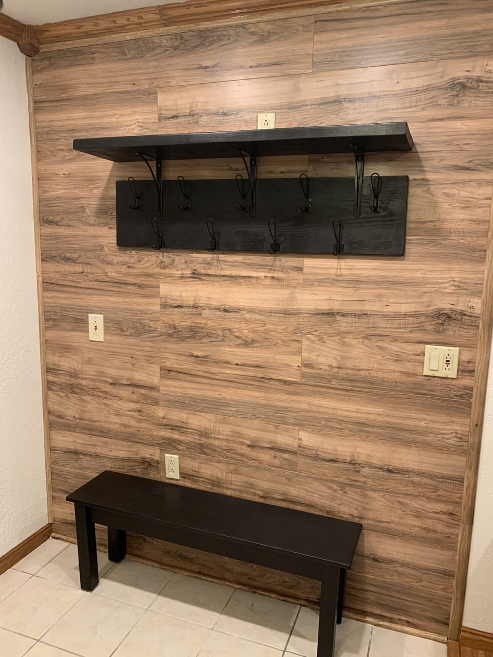 Mudroom for coats and boots