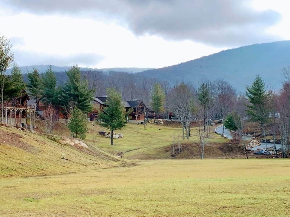 View of neighborhood from Tennis Courts Dec 2020