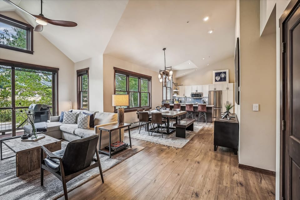 Living Room - Main Street Junction 29 - Breckenridge Vacation Rental