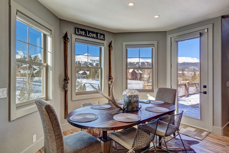 Dining Area - Creekside Escape - Breckenridge Vacation Rental
