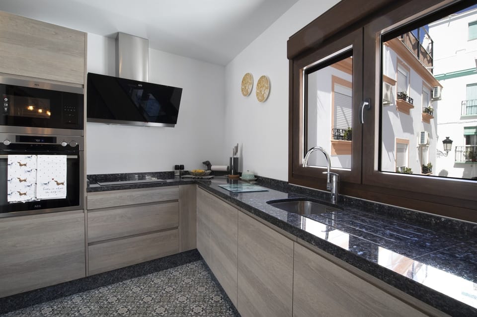Modern well equipped kitchen