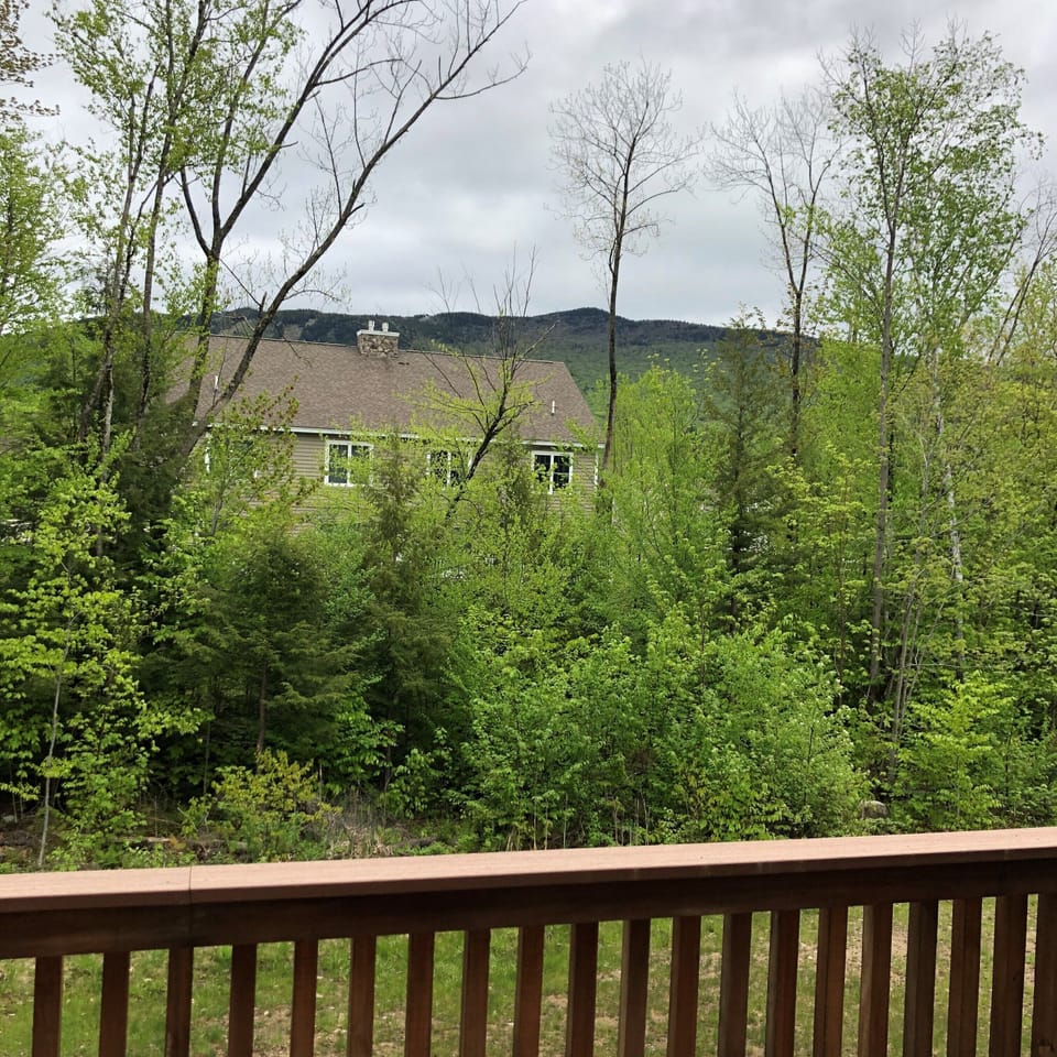 View of Loon Mountain from Back Deck