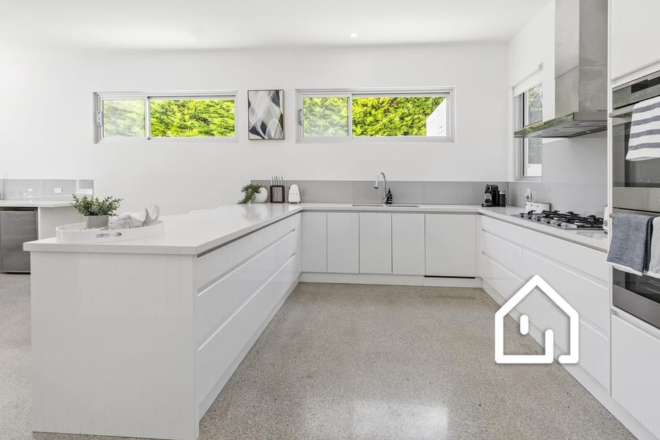 Spacious & well equipped, the kitchen is geared towards fine dining preperation