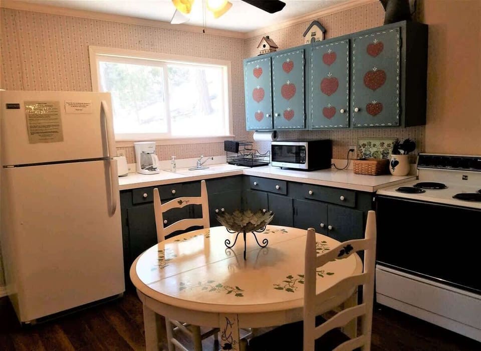Fully stocked kitchen