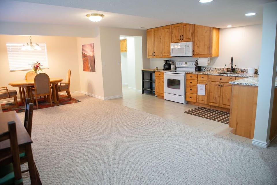 Huge private kitchen with all of the amenities