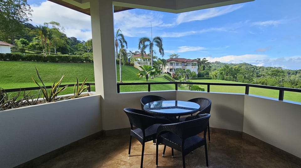 Great views from the balcony
