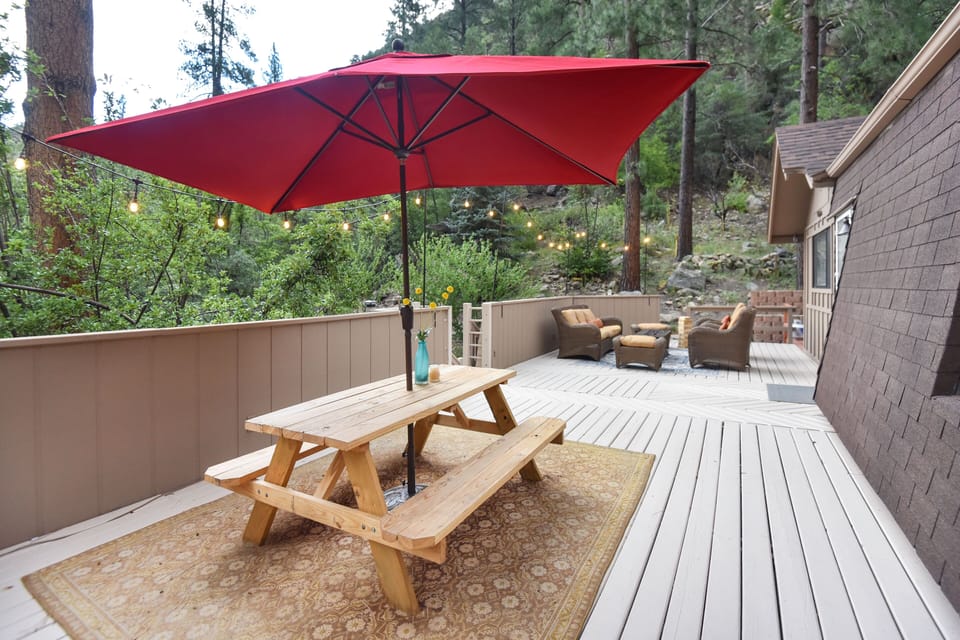 Huge patio