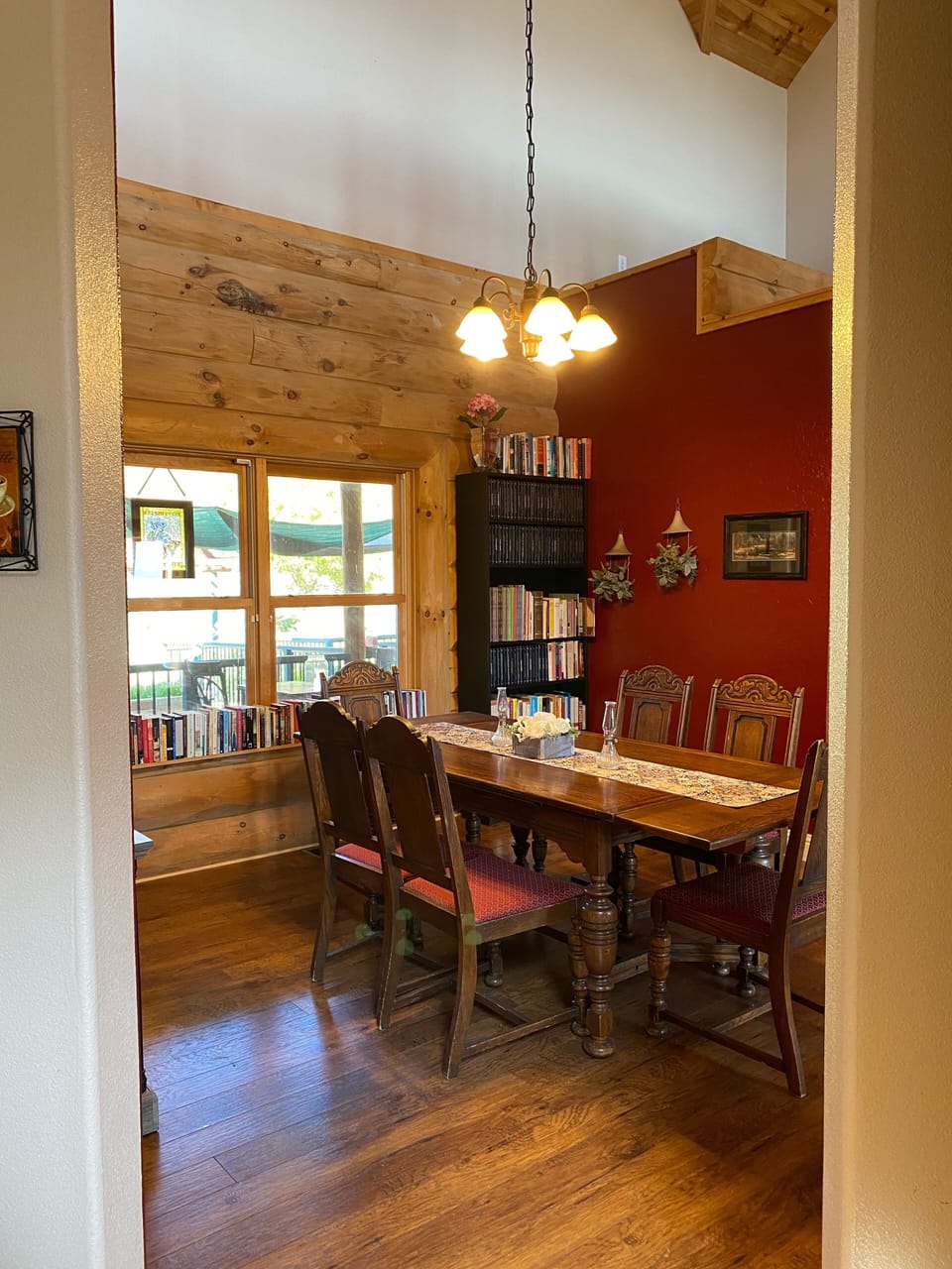 View from kitchen