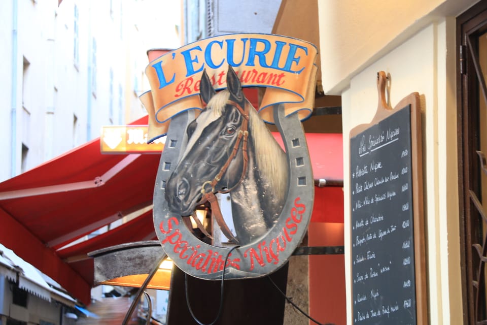 Restaurant downstairs Rue du Marché