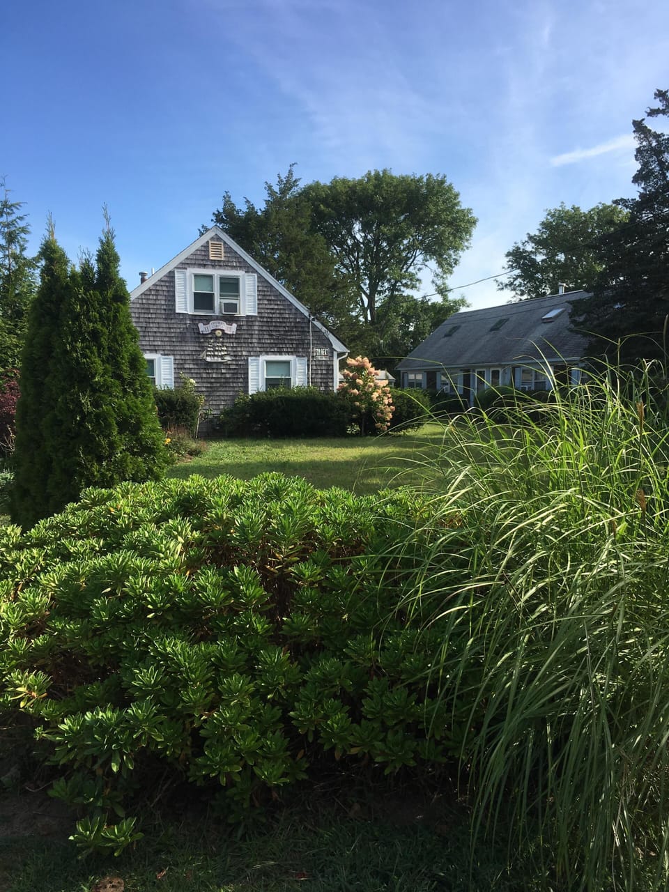 Front of the house from the road
