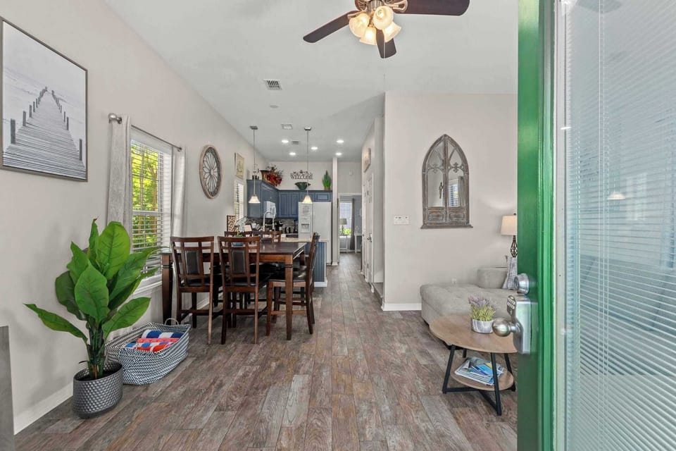 An open, spacious layout made for everyone to gather and relax.