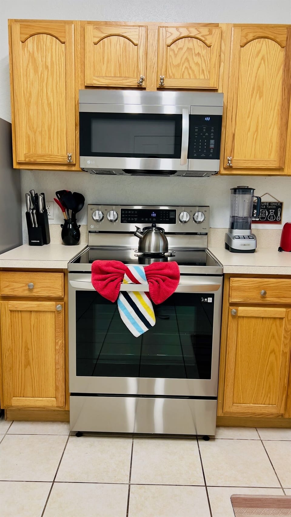Newly renovated Kitchen appliances
