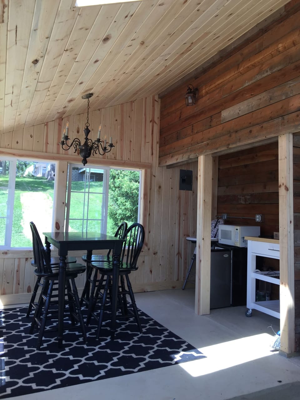 inside beach house