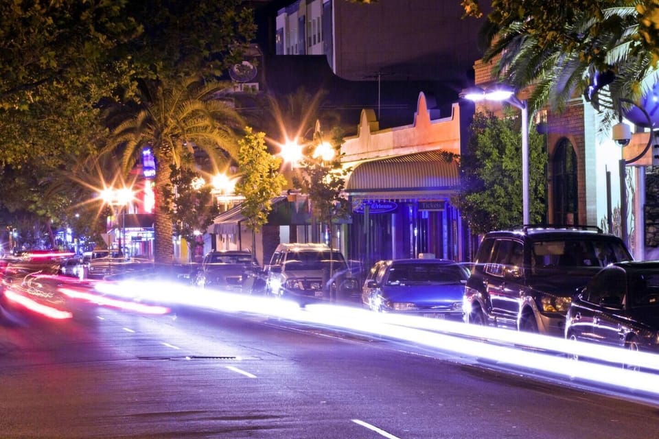 Explore the illuminated streets and enjoy the vibrant pulse of the city after dark, right from your doorstep.
