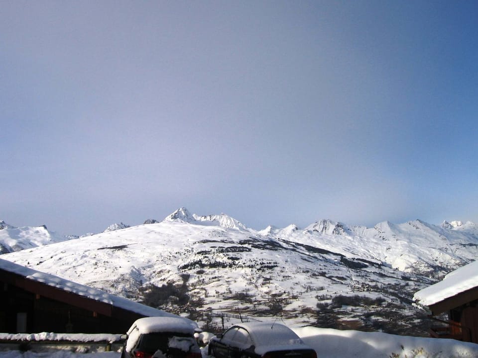 2-room apartment, 4 people, pets allowed, Mont Blanc view Apartment in Landry