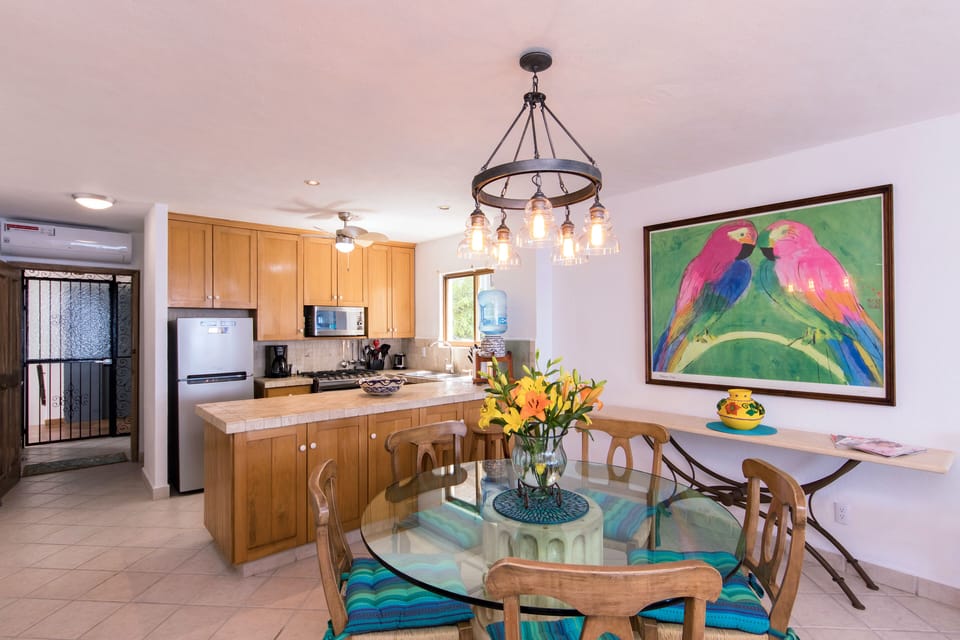 dining & kitchen view