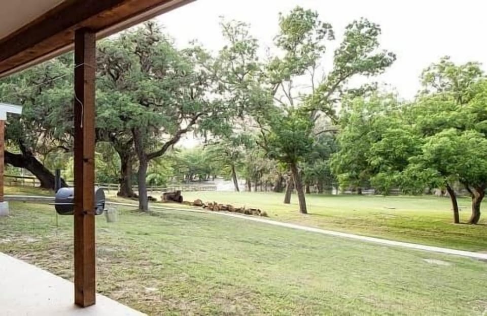 Back porch view