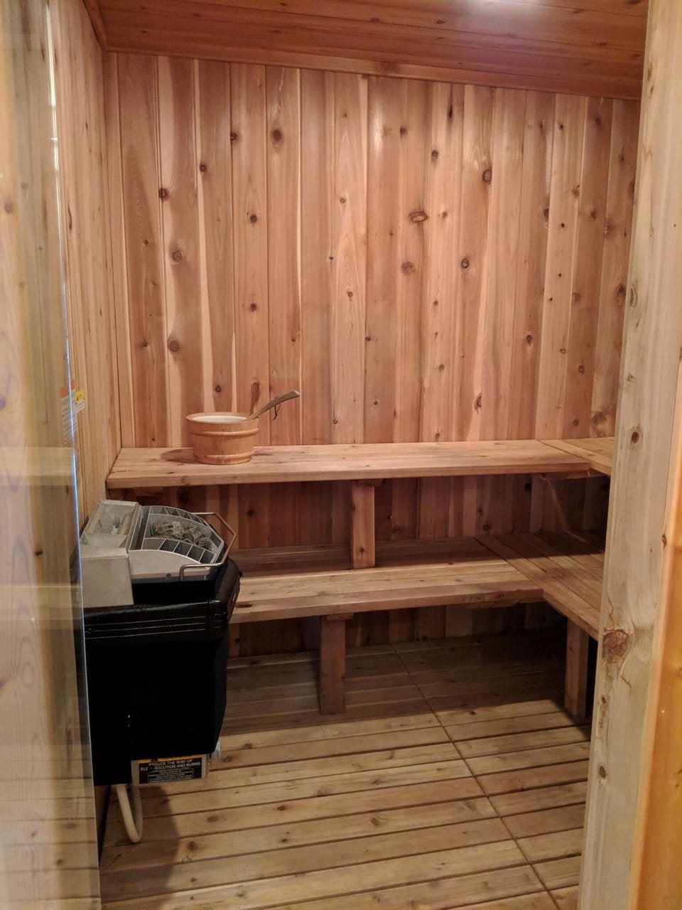 Sauna downstairs