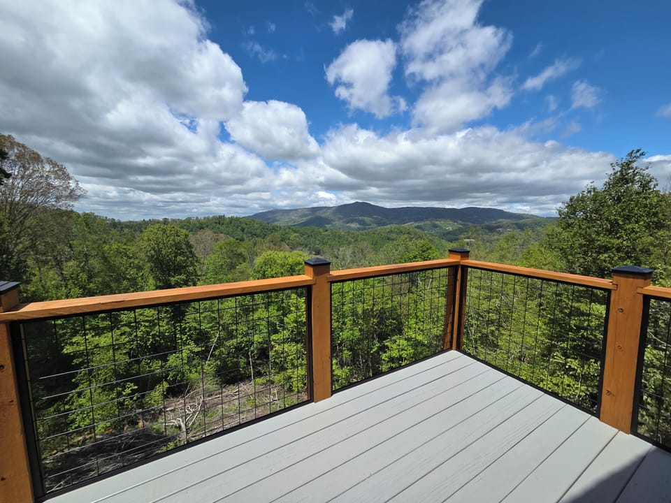 View from the deck