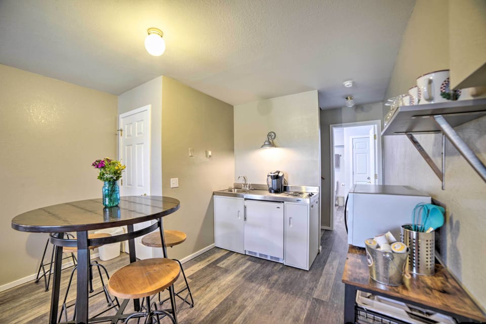 Kitchenette | Keurig Coffee Maker | Spices | Cooking Basics