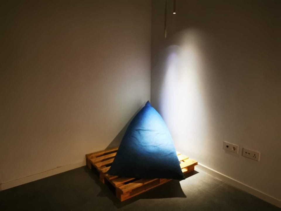 Chill area to read a book or relax after a day by the pool