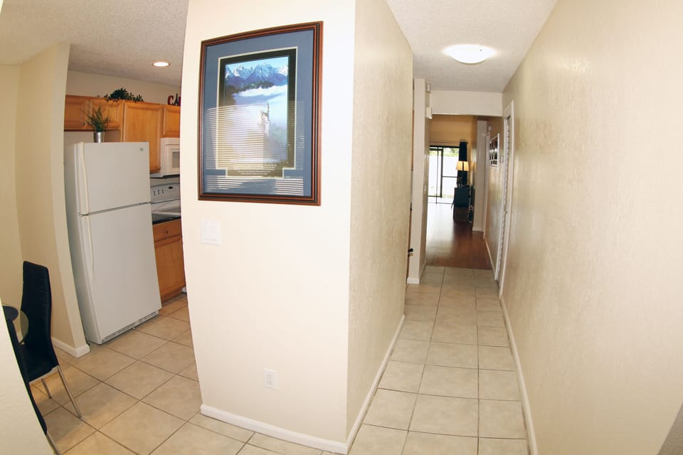 when you walk in the door