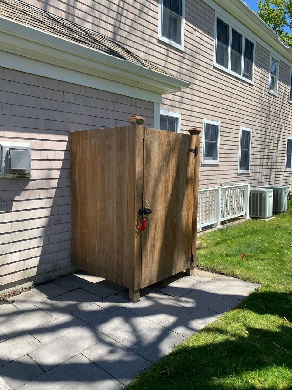 Outdoor shower