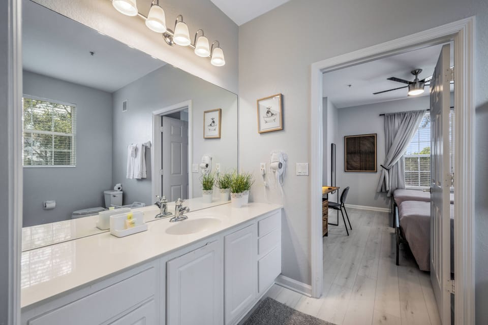 Shared bathroom