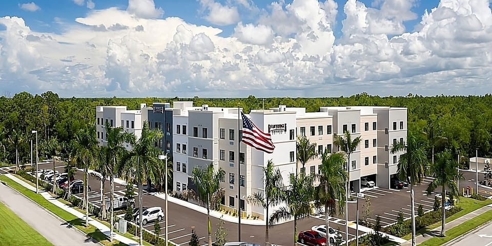 Exterior view of our property building