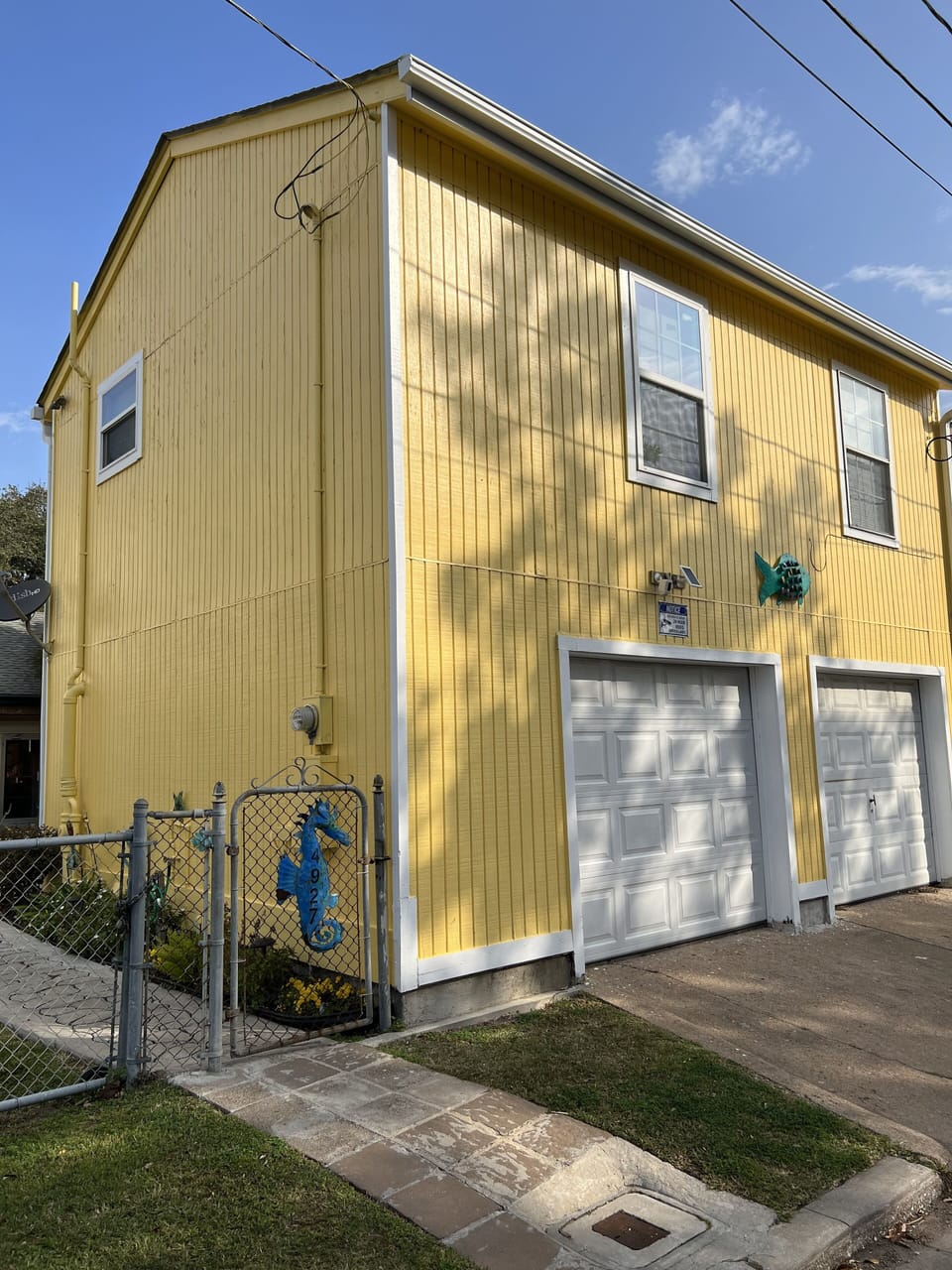4927 Crockett Blvd., located in rear of the property.