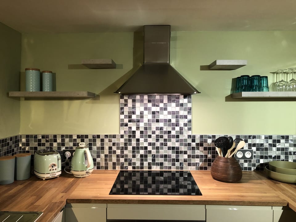 Fully equipped kitchen