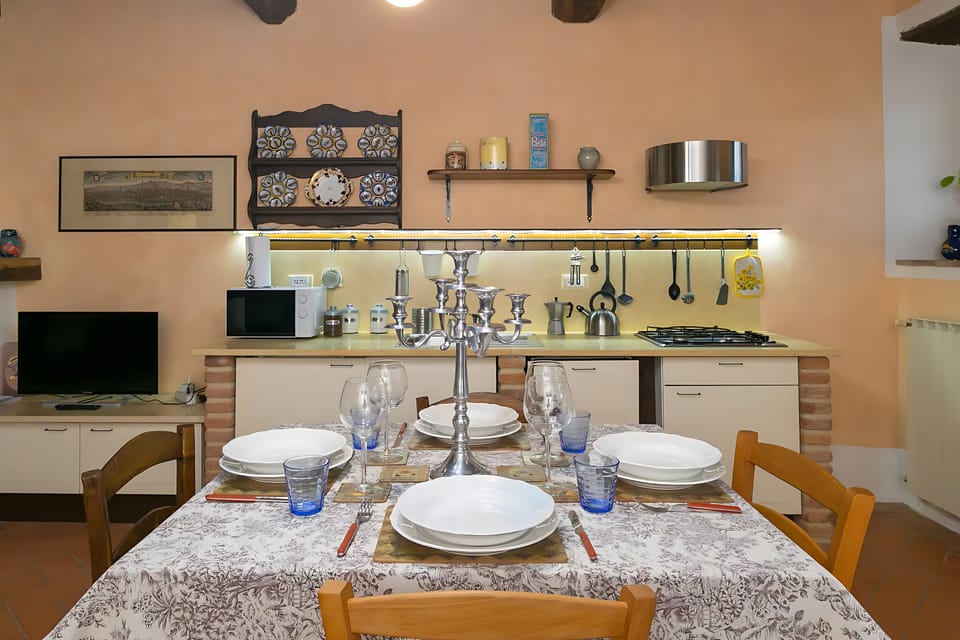 Dining Area and kitchen