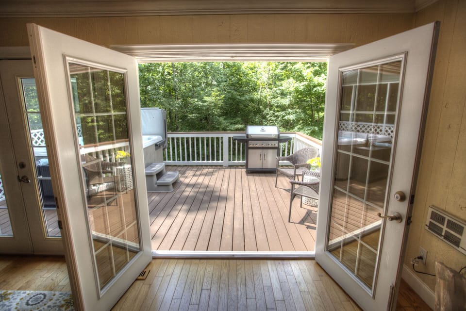 French Doors to Main Deck