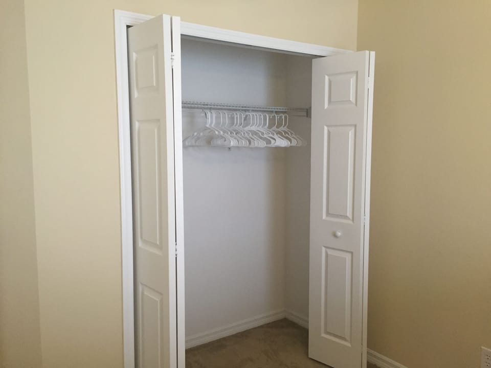 closets in each guest room