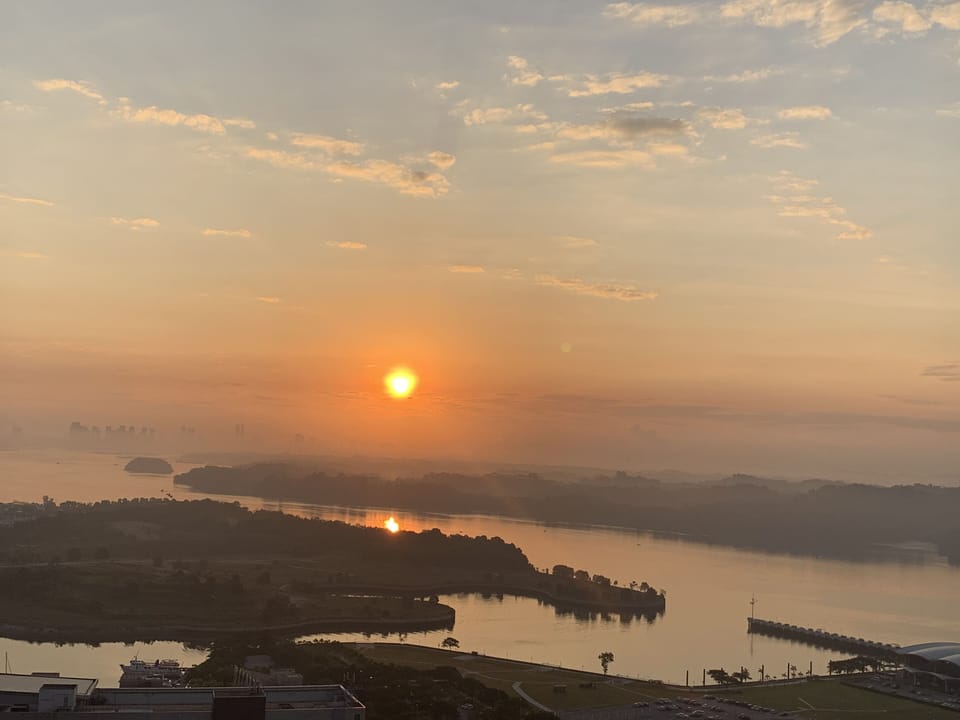 Wake up in and watch Sunrise view from our master bedroom and master bathroom