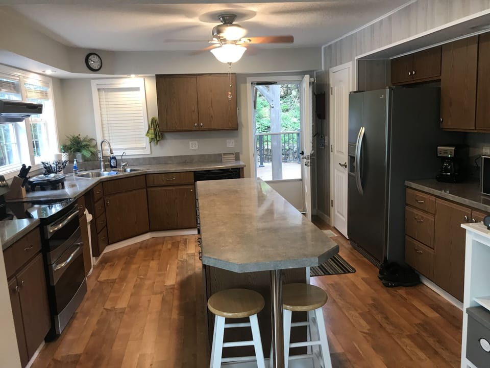 Kitchen with Island.