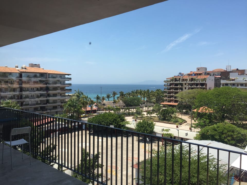 Terrace and main bedroom view